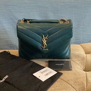 ❤️❤️❤️Ysl Saint Laurent small Lou Lou Full Set ***Gorgeous Color!❤️❤️❤️